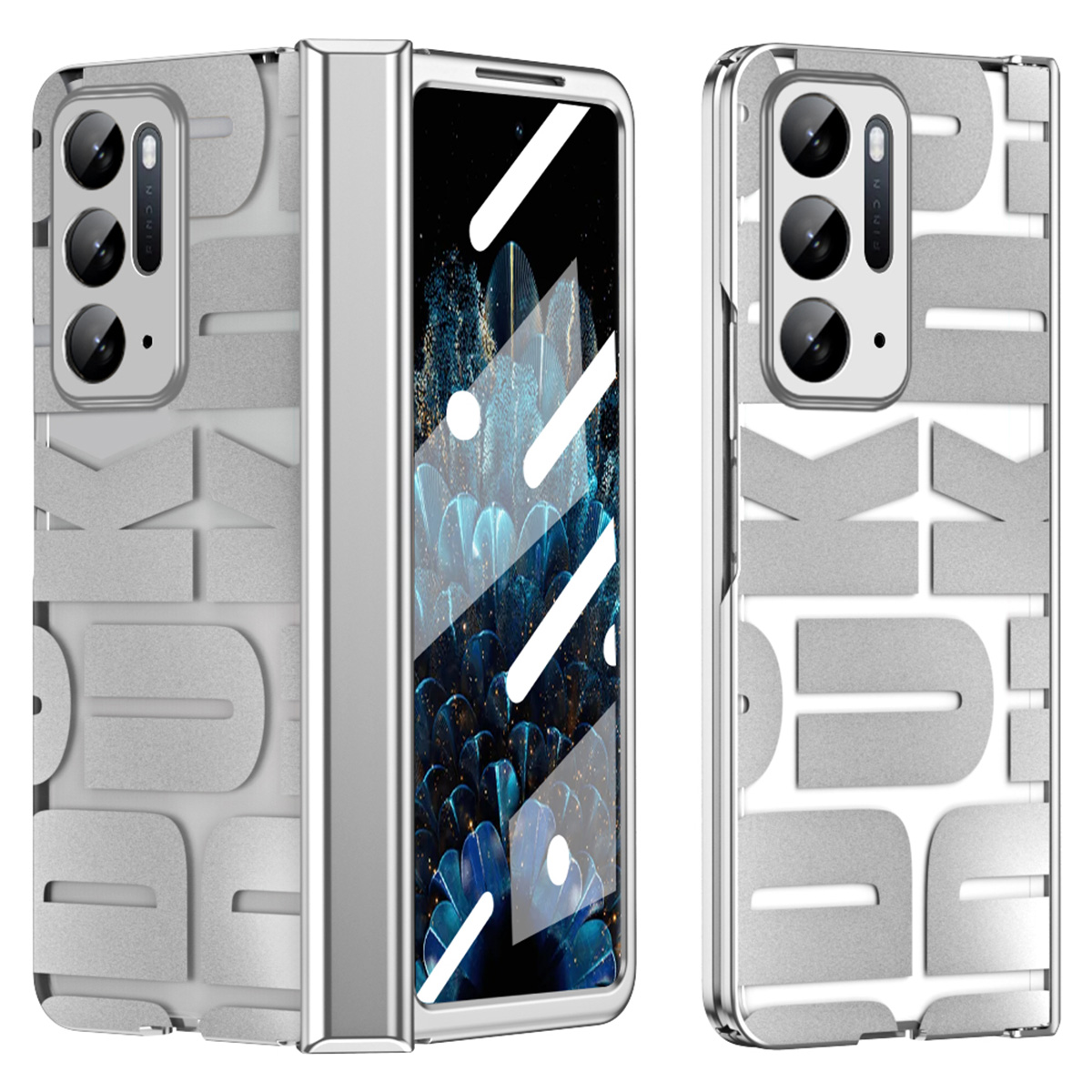 Telefonkoffer Mit Temperiertem Glasfilm Für Oppo Find n, Elektroplieren Harter PC -telefonabdeckung - Silber, Oppo Find N
Telefonkoffer Mit Temperiertem Glasfilm Für Oppo Find n, Elektroplieren Harter PC -telefonabdeckung - Silber, Oppo Find N