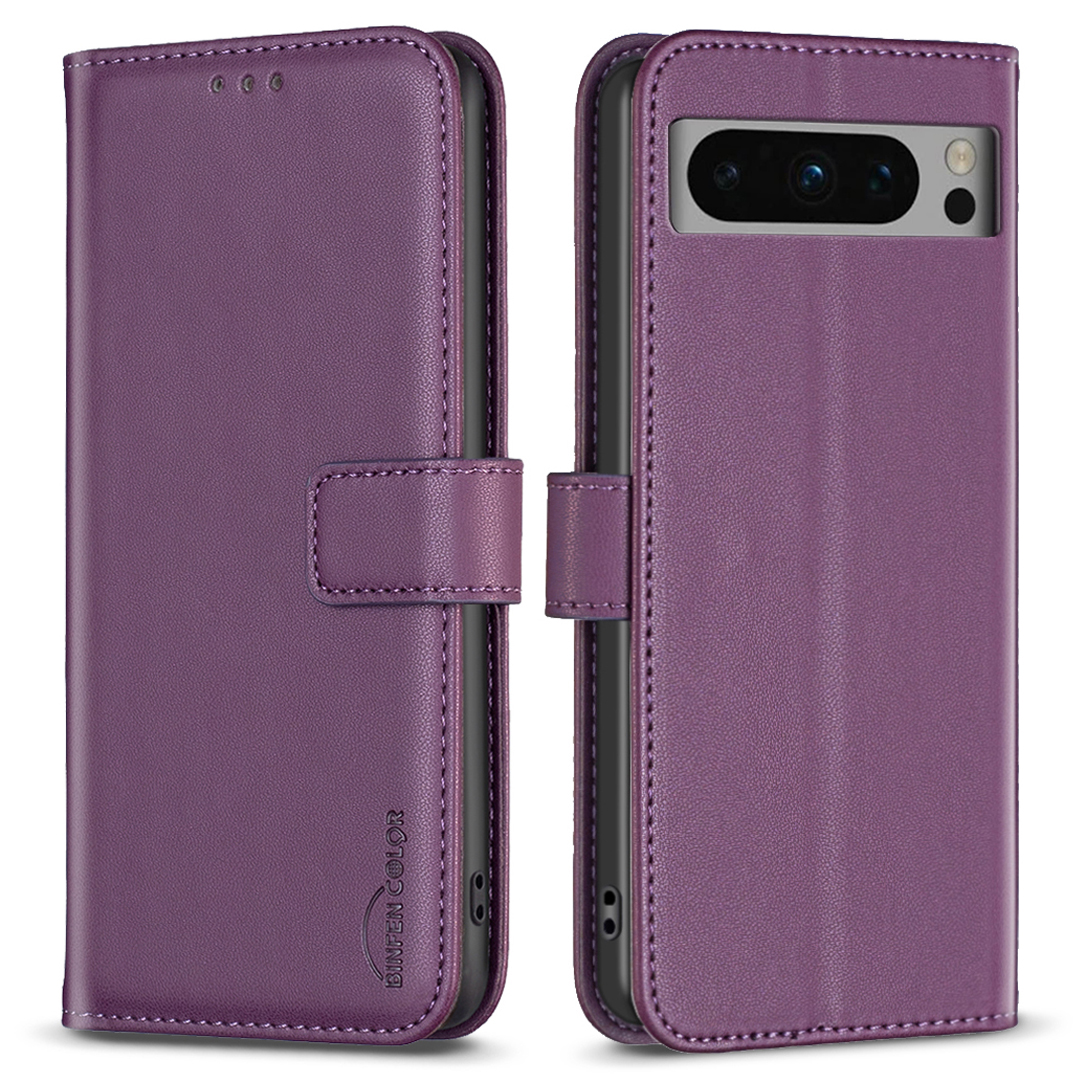 Binfen Farbe BF17 Für Google Pixel 8 Pro TPU+PU Leder Deckhilfe Magnetischer Handy Stand Hülle - Dunkelviolett, Google Pixel 8 Pro
Binfen Farbe BF17 Für Google Pixel 8 Pro TPU+PU Leder Deckhilfe Magnetischer Handy Stand Hülle - Dunkelviolett, Google Pixel 8 Pro