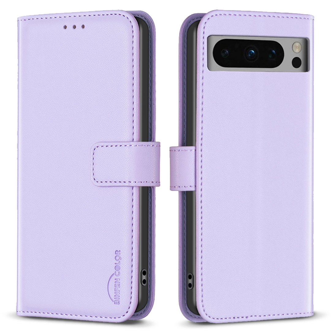 Binfen Farbe BF17 Für Google Pixel 8 Pro TPU+PU Leder Deckhilfe Magnetischer Handy Stand Hülle - Lila, Google Pixel 8 Pro
Binfen Farbe BF17 Für Google Pixel 8 Pro TPU+PU Leder Deckhilfe Magnetischer Handy Stand Hülle - Lila, Google Pixel 8 Pro