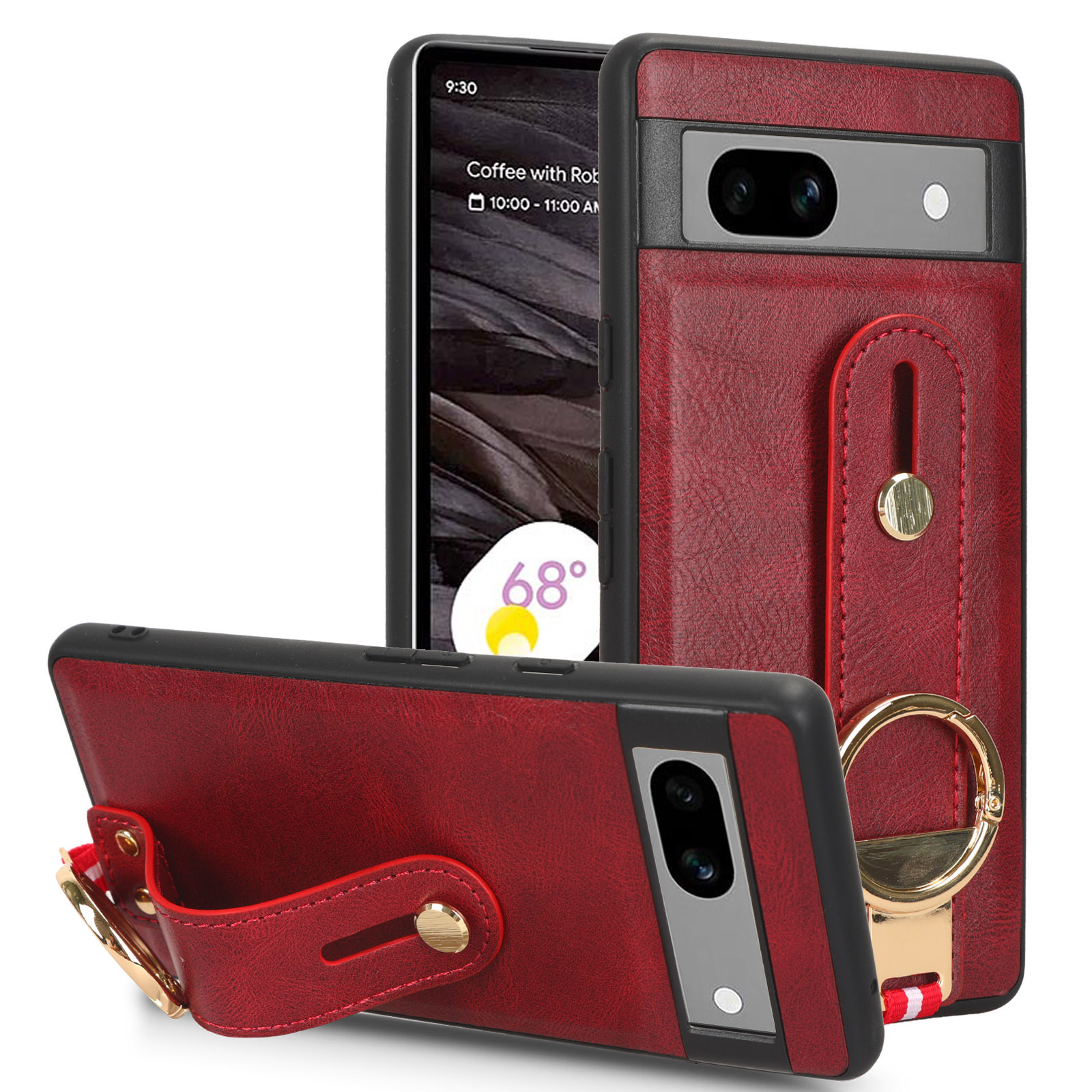Für Google Pixel 7a PU Leder+pc+tpu Phone Case Flaschenöffner Armband Kickstand Cover - Rot, Google Pixel 7a
Für Google Pixel 7a PU Leder+pc+tpu Phone Case Flaschenöffner Armband Kickstand Cover - Rot, Google Pixel 7a