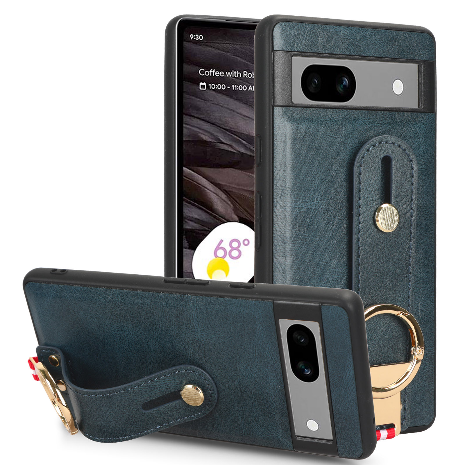 Für Google Pixel 7a PU Leder+pc+tpu Phone Case Flaschenöffner Armband Kickstand Cover - Blau, Google Pixel 7a
Für Google Pixel 7a PU Leder+pc+tpu Phone Case Flaschenöffner Armband Kickstand Cover - Blau, Google Pixel 7a