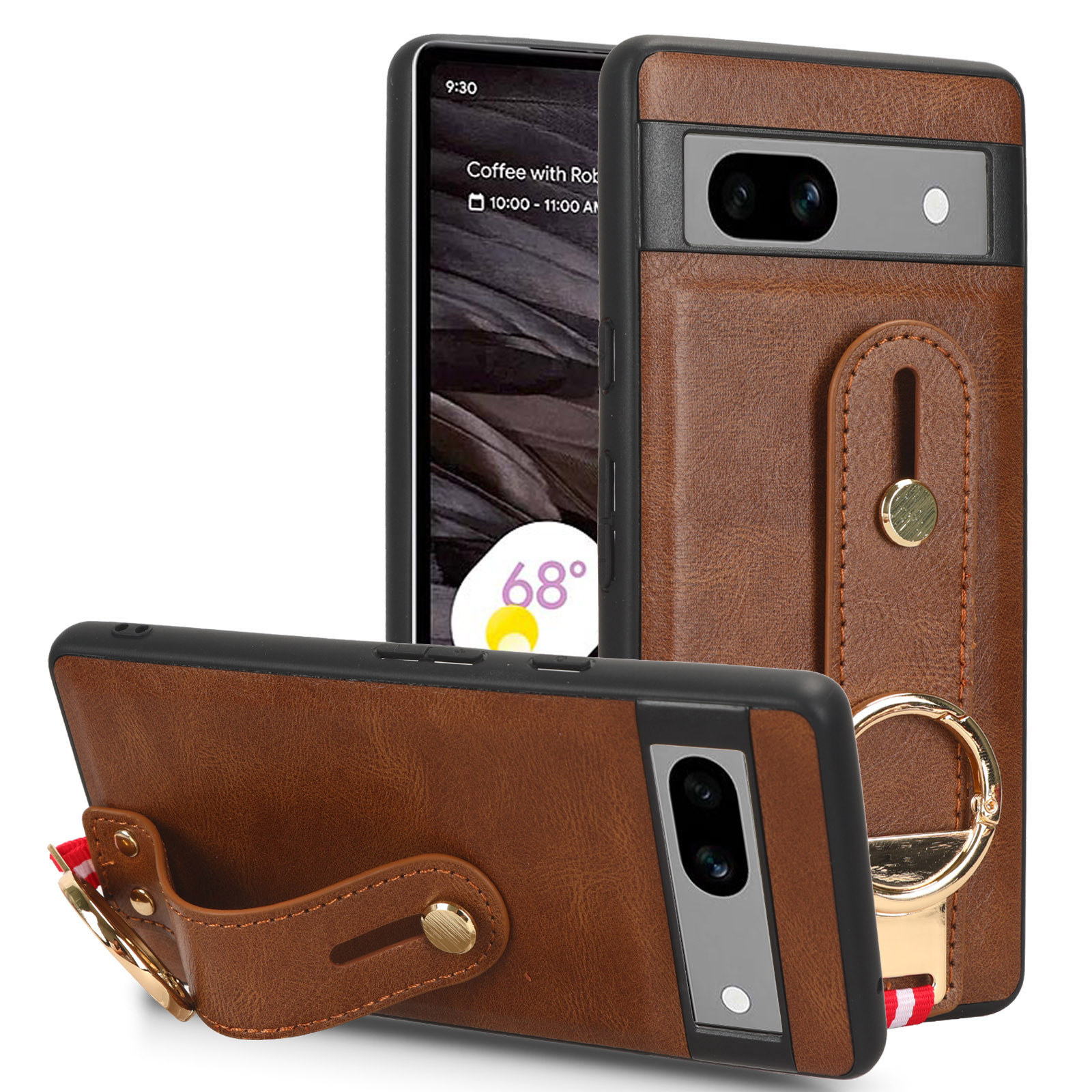 Für Google Pixel 7a PU Leder+pc+tpu Phone Case Flaschenöffner Armband Kickstand Cover - Braun, Google Pixel 7a
Für Google Pixel 7a PU Leder+pc+tpu Phone Case Flaschenöffner Armband Kickstand Cover - Braun, Google Pixel 7a