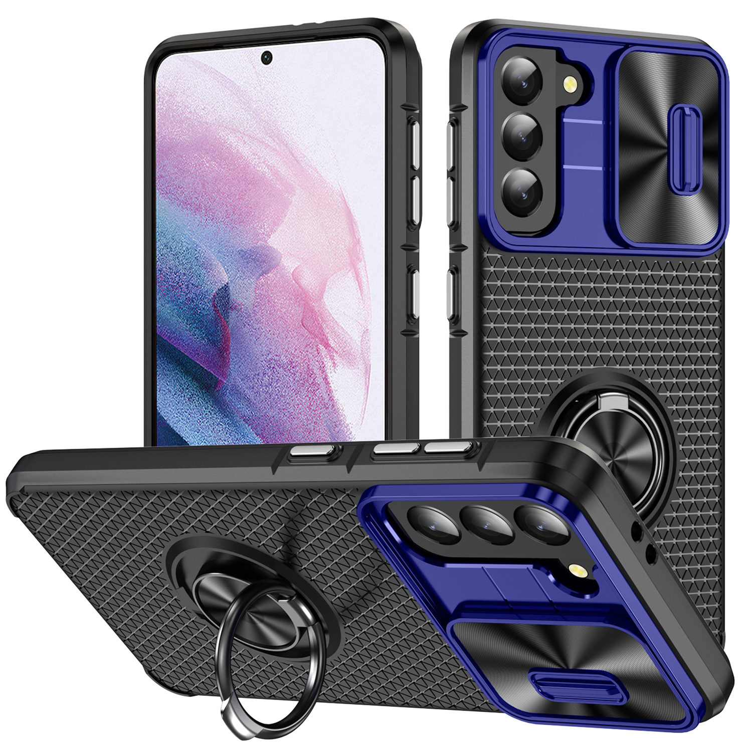 Für Samsung Galaxy S21+ 5G Dia Camera Protection Phone Hülle Pc+ Tpu -kickständerabdeckung - Saphir+schwarz, Galaxy S21+ 5G
Für Samsung Galaxy S21+ 5G Dia Camera Protection Phone Hülle Pc+ Tpu -kickständerabdeckung - Saphir+schwarz, Galaxy S21+ 5G