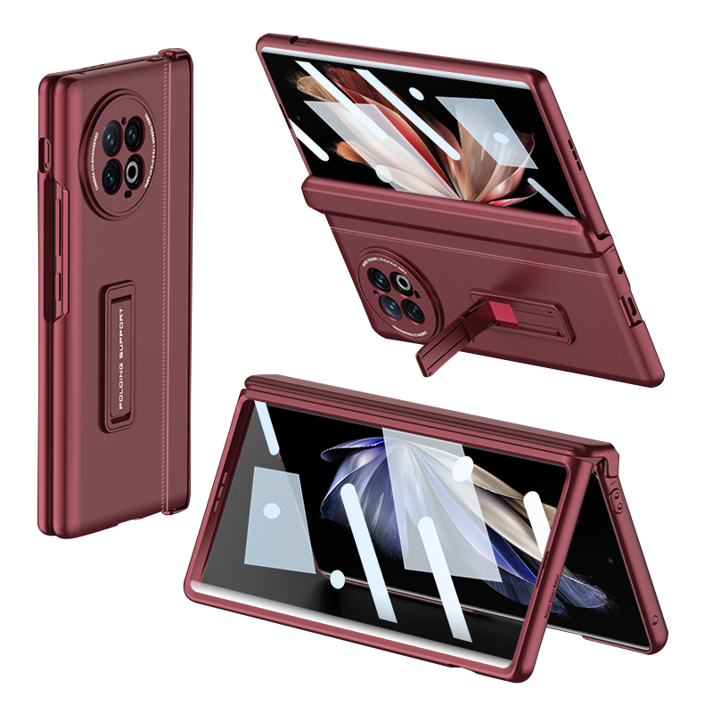 Gkk Für Vivo X Fold2 Hartes PC -kickstand Der Magnetscharnierscharnierschutz Mit Temperamentvollem Glasfilm - Rot, vivo X Fold2
Gkk Für Vivo X Fold2 Hartes PC -kickstand Der Magnetscharnierscharnierschutz Mit Temperamentvollem Glasfilm - Rot, vivo X Fold2