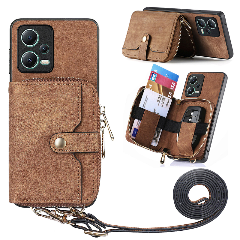 Für Xiaomi Redmi Note 12 5G (global) Reißverschluss Brieftasche Kickstand PU Leder+pc+tpu -telefonabdeckung Mit Lanyard - Braun, Xiaomi Redmi Note 12 5G (Global)
Für Xiaomi Redmi Note 12 5G (global) Reißverschluss Brieftasche Kickstand PU Leder+pc+tpu -telefonabdeckung Mit Lanyard - Braun, Xiaomi Redmi Note 12 5G (Global)
