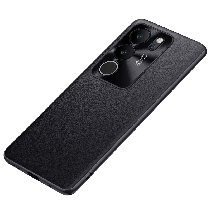 Für Vivo S17 Pro 5G Metall Lens Protection Phone Hülle PU -lederschicht TPU + PC -telefonabdeckung - Schwarz, vivo S17 Pro 5G
Für Vivo S17 Pro 5G Metall Lens Protection Phone Hülle PU -lederschicht TPU + PC -telefonabdeckung - Schwarz, vivo S17 Pro 5G