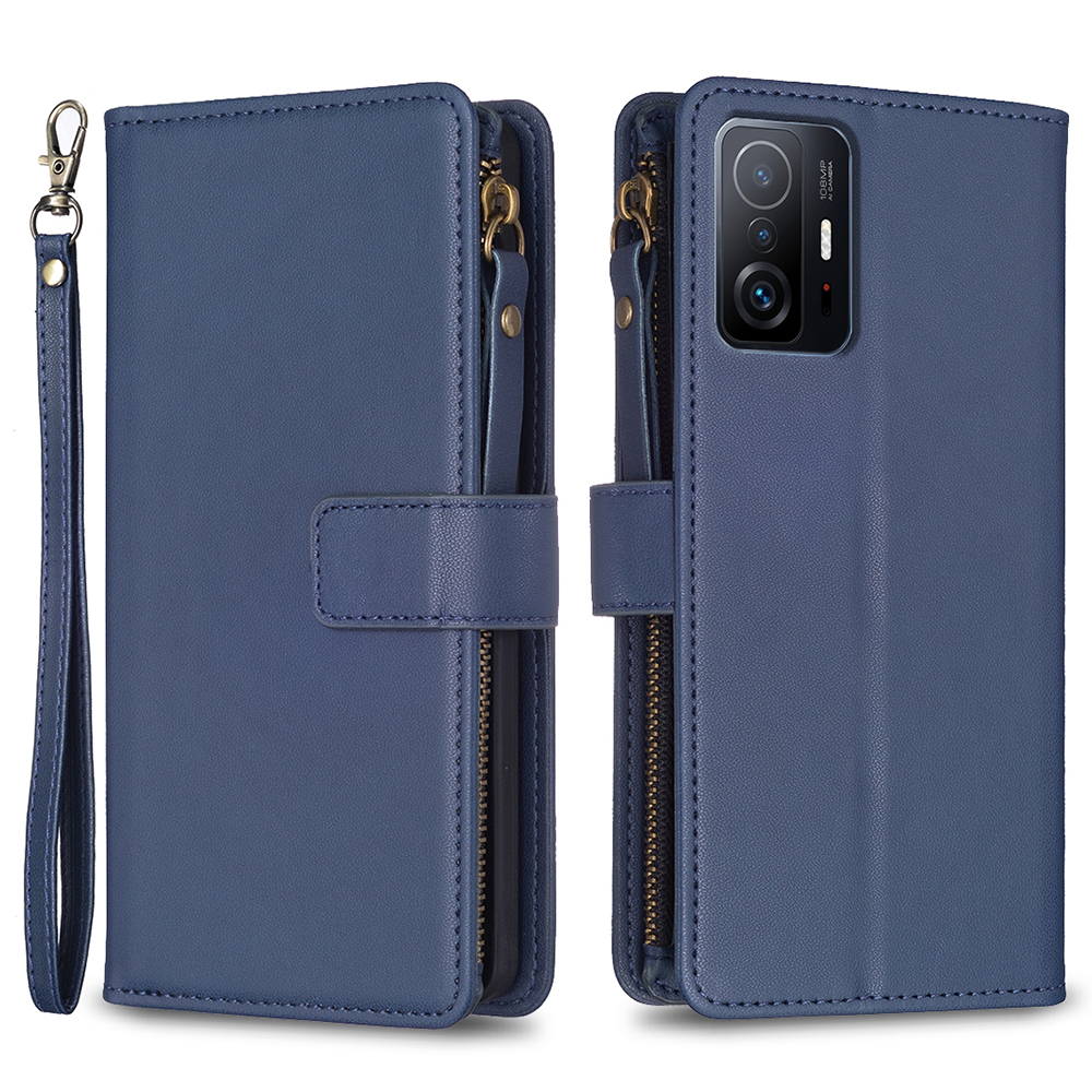 BF Style-19 Für Xiaomi 11t 5G / 11t Pro 5g Lederhülle Reißverschluss Tasche Feste Farbbrieftasche Telefonständer Abdeckung - Blau, Xiaomi 11T 5G
BF Style-19 Für Xiaomi 11t 5G / 11t Pro 5g Lederhülle Reißverschluss Tasche Feste Farbbrieftasche Telefonständer Abdeckung - Blau, Xiaomi 11T 5G
