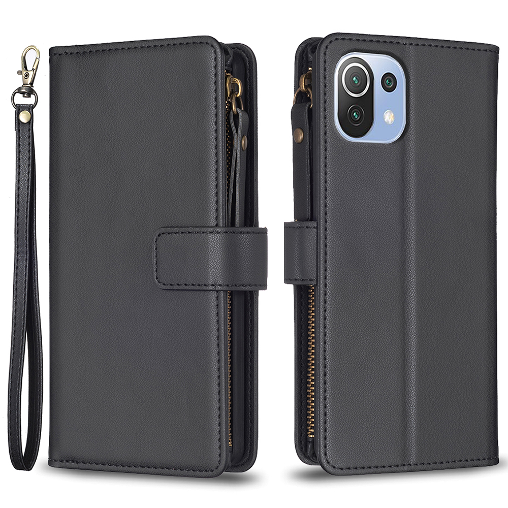 BF Style-19-telefonkoffer Für Xiaomi Mi 11 Lite 4g / 5g / 11 Lite 5G Ne, Feste Farb Lederständer Reißverschluss Brieftasche Abdeckung - Schwarz, Xiaomi Mi 11 Lite 4G
BF Style-19-telefonkoffer Für Xiaomi Mi 11 Lite 4g / 5g / 11 Lite 5G Ne, Feste Farb Lederständer Reißverschluss Brieftasche Abdeckung - Schwarz, Xiaomi Mi 11 Lite 4G