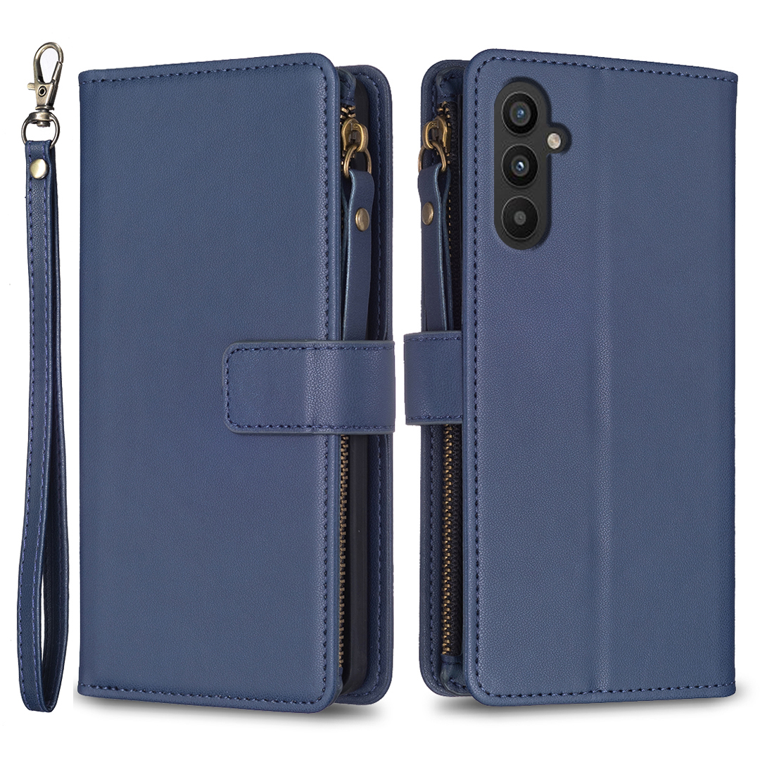BF Style-19 Lederhülle Für Samsung Galaxy S23+ Reißverschlusspocke Vollschutz Brieftasche Telefonabdeckung - Blau, Galaxy S23+
BF Style-19 Lederhülle Für Samsung Galaxy S23+ Reißverschlusspocke Vollschutz Brieftasche Telefonabdeckung - Blau, Galaxy S23+