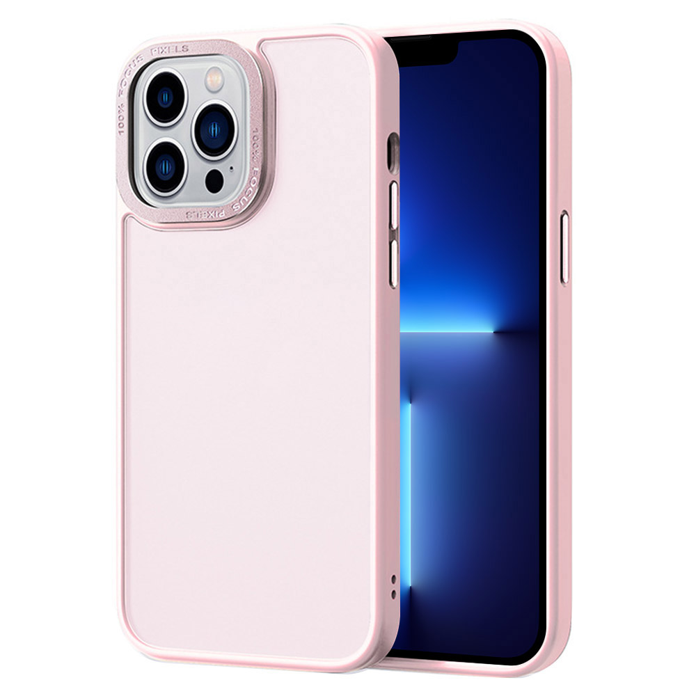 Für Das Iphone 13 Pro Max Anti-scratch Metal Camera Frame Transucent Matte Pc+tpu-hülle Skin-touch-telefonabdeckung - Rosa, iPhone 13 Pro Max
Für Das Iphone 13 Pro Max Anti-scratch Metal Camera Frame Transucent Matte Pc+tpu-hülle Skin-touch-telefonabdeckung - Rosa, iPhone 13 Pro Max