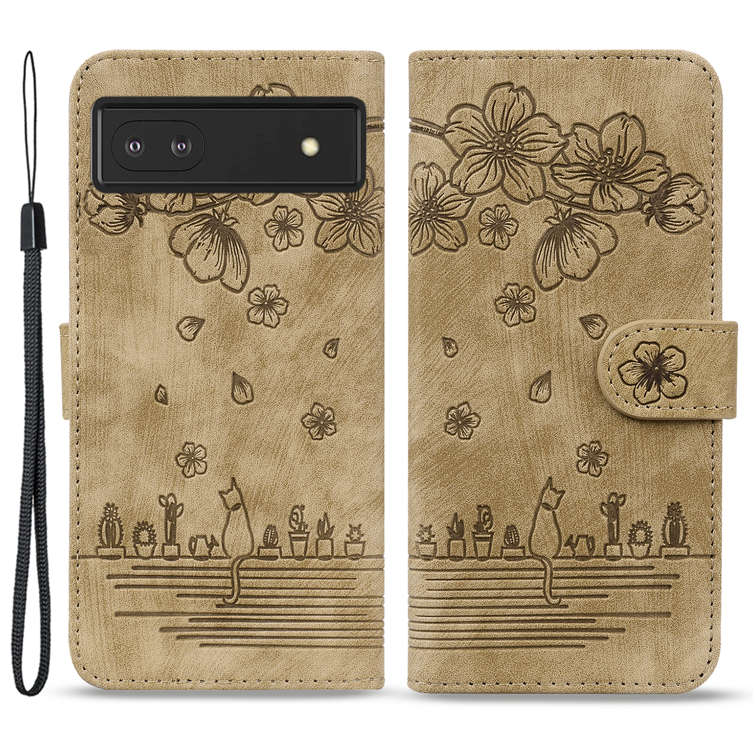 Für Google Pixel 8 PU Leder Brieftasche Hülle Geprägte Blumenkatze -stand Telefonabdeckung Mit Riemen - Braun, Google Pixel 8
Für Google Pixel 8 PU Leder Brieftasche Hülle Geprägte Blumenkatze -stand Telefonabdeckung Mit Riemen - Braun, Google Pixel 8