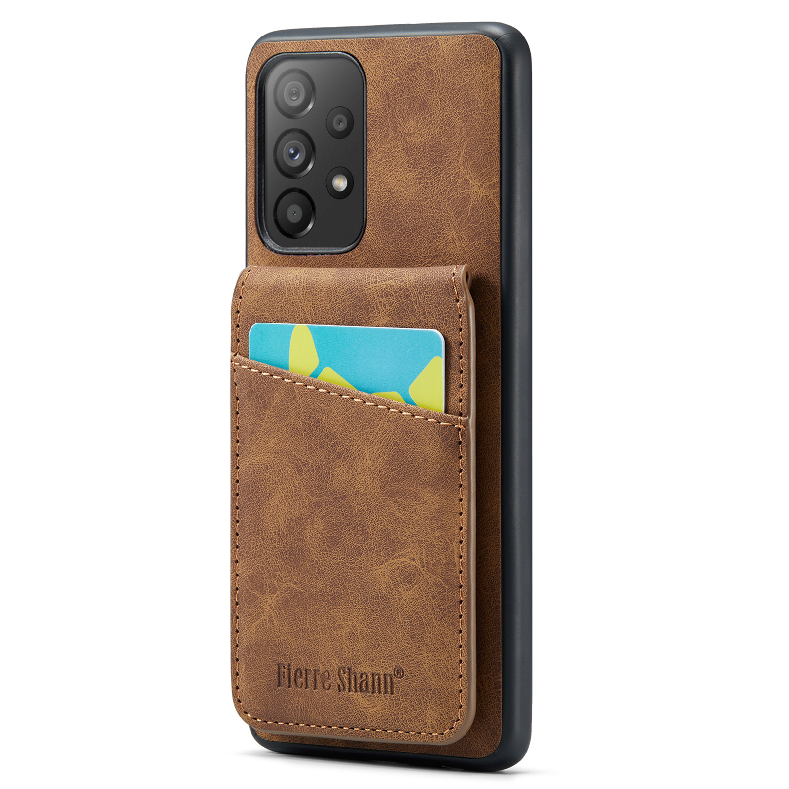 Fierre Shann Back Hülle Für Samsung Galaxy A73 5G PU Leder+tpu -telefon -kickstandschale Mit Kartensteckplätzen - Braun, Samsung Galaxy A73 5G
Fierre Shann Back Hülle Für Samsung Galaxy A73 5G PU Leder+tpu -telefon -kickstandschale Mit Kartensteckplätzen - Braun, Samsung Galaxy A73 5G