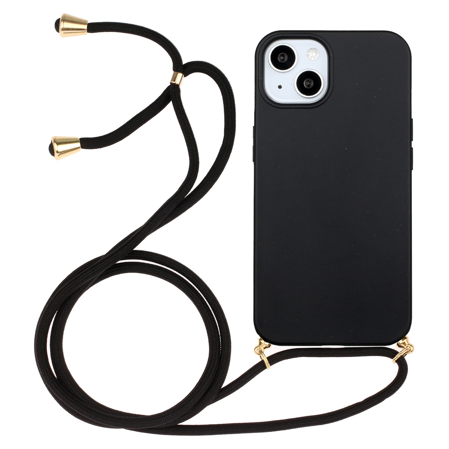 Für Das Iphone 15 Umweltfreundliche Telefonhülle Kompostierbarer Weizenstroh+tpu-stoßdämpferabdeckung Mit Lanyard - Schwarz, iPhone 15
Für Das Iphone 15 Umweltfreundliche Telefonhülle Kompostierbarer Weizenstroh+tpu-stoßdämpferabdeckung Mit Lanyard - Schwarz, iPhone 15