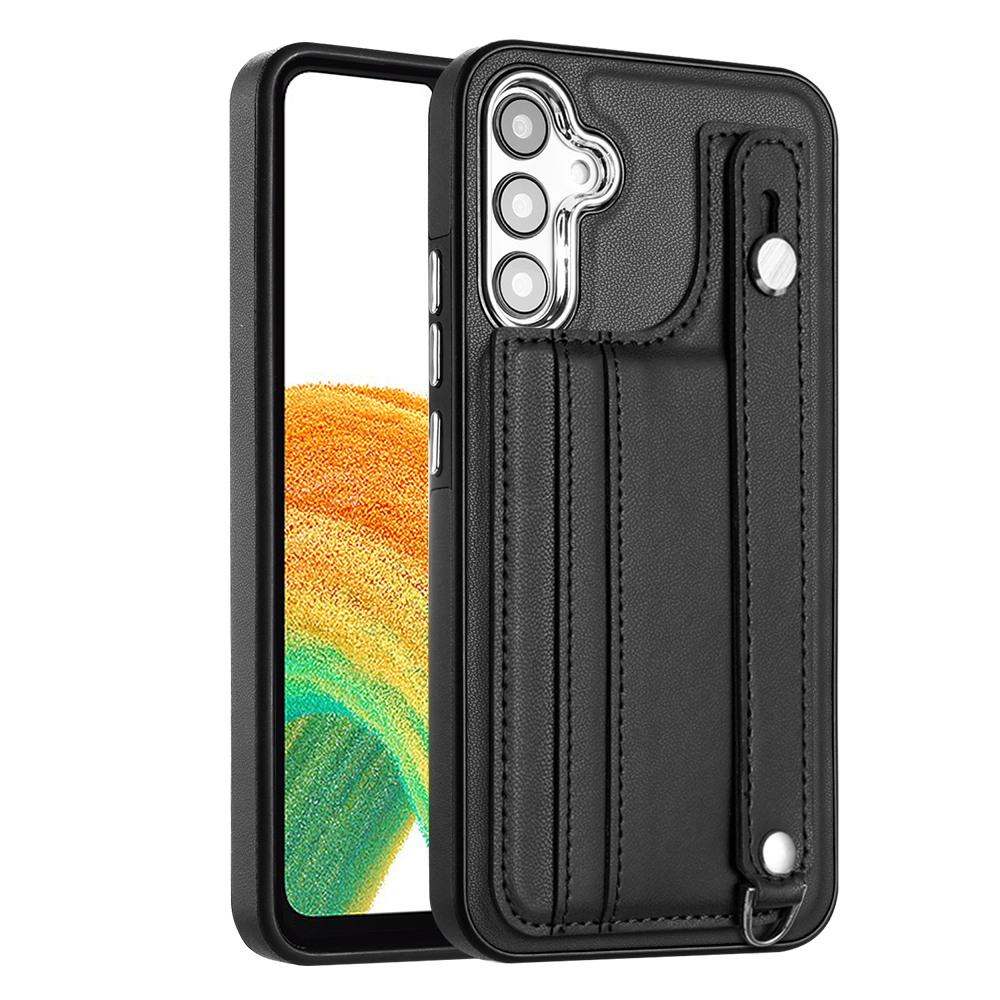 Kickstand-koffer Für Samsung Galaxy A54 5G Telefonschale YB Lederbeschichtung Serie-5-kartenhalter Tpu-abdeckung - Schwarz, Galaxy A54 5G
Kickstand-koffer Für Samsung Galaxy A54 5G Telefonschale YB Lederbeschichtung Serie-5-kartenhalter Tpu-abdeckung - Schwarz, Galaxy A54 5G