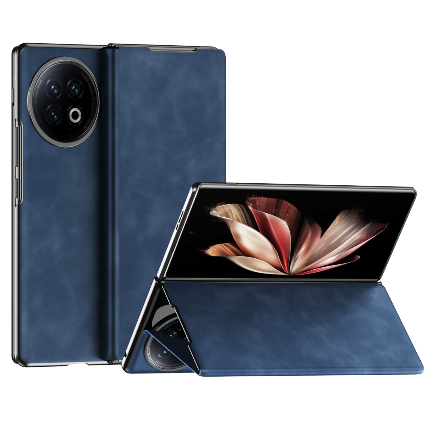 Für Vivo X Fold2 Nappa Texture Telefon Hülle PU Leder + PC Kickstand Magnetabdeckung - Blau, vivo X Fold2
Für Vivo X Fold2 Nappa Texture Telefon Hülle PU Leder + PC Kickstand Magnetabdeckung - Blau, vivo X Fold2