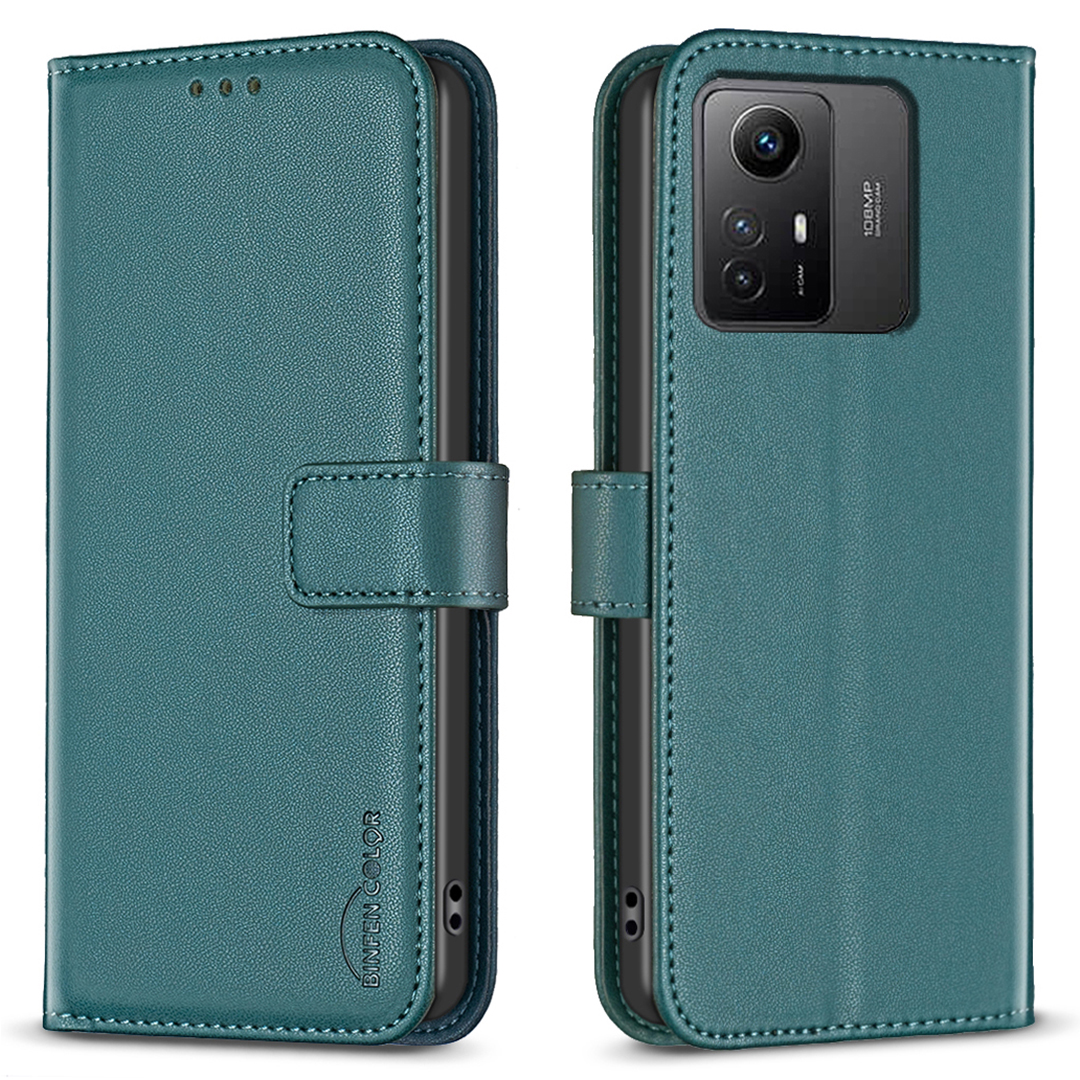 Binfen Farbe BF17 Für Xiaomi Redmi Note 12s 4G Mobiltelefon Ständer Hülle PU Lederabdeckung Brieftasche Shell - Grün, Xiaomi Redmi Note 12S 4G
Binfen Farbe BF17 Für Xiaomi Redmi Note 12s 4G Mobiltelefon Ständer Hülle PU Lederabdeckung Brieftasche Shell - Grün, Xiaomi Redmi Note 12S 4G