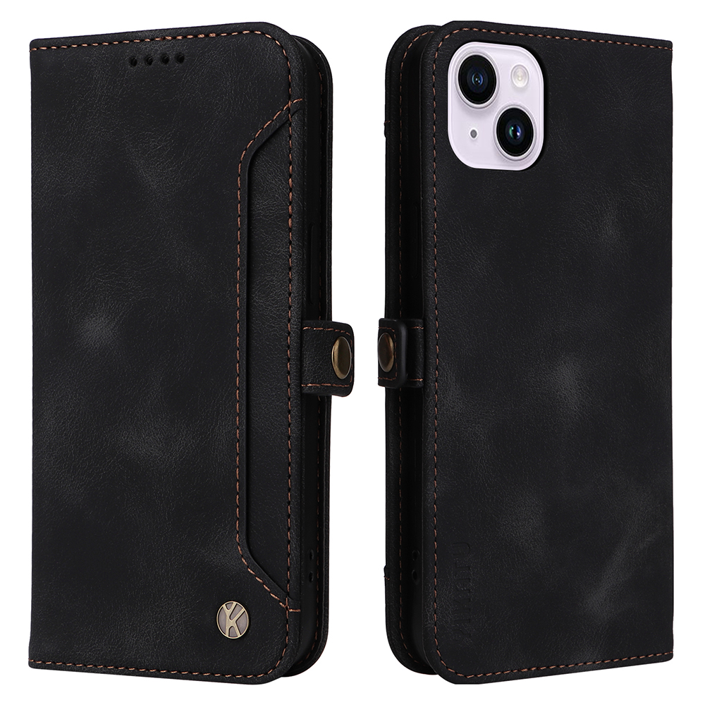 Yikatu YK-002 Für Iphone 15 Plus PU Lederständer Abdeckung Flip Wallet Telefonhülle Mit Äußerer Kartenschlitz - Schwarz, iPhone 15 Plus
Yikatu YK-002 Für Iphone 15 Plus PU Lederständer Abdeckung Flip Wallet Telefonhülle Mit Äußerer Kartenschlitz - Schwarz, iPhone 15 Plus