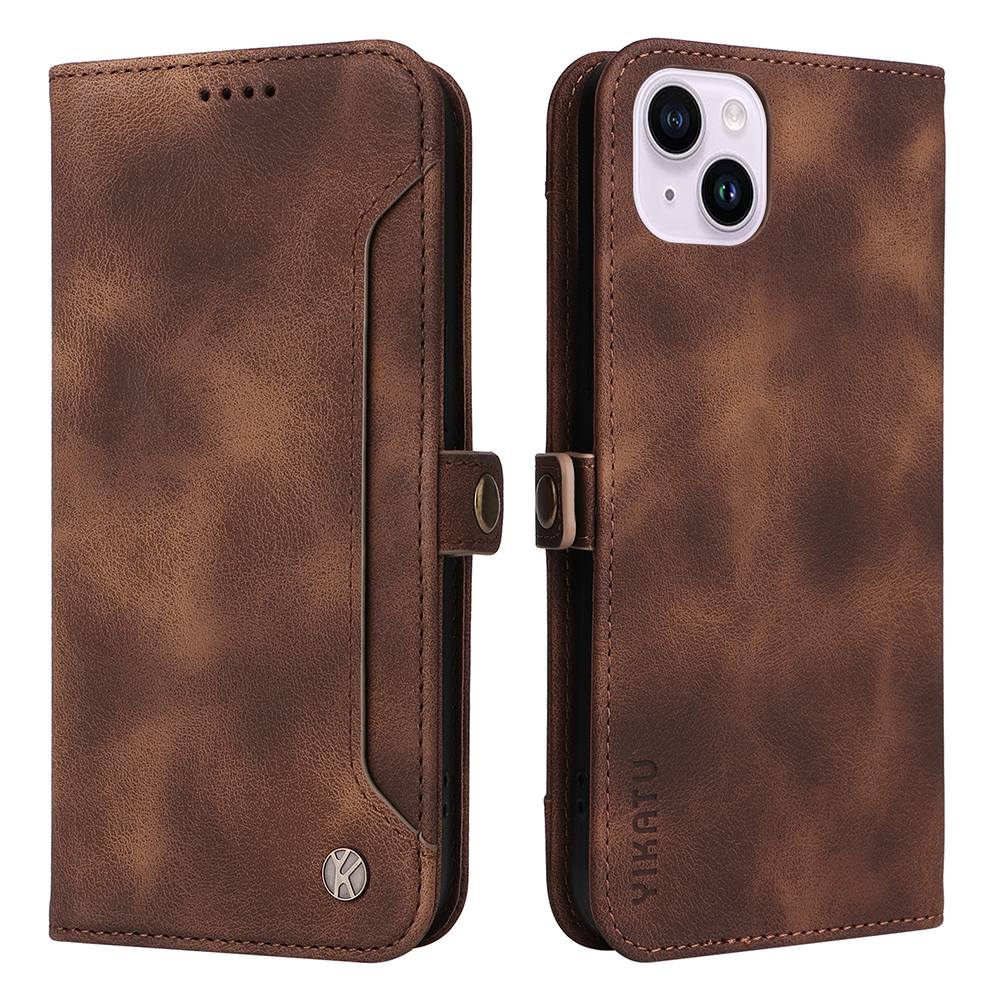 Yikatu YK-002 Für Iphone 15 Plus PU Lederständer Abdeckung Flip Wallet Telefonhülle Mit Äußerer Kartenschlitz - Braun, iPhone 15 Plus
Yikatu YK-002 Für Iphone 15 Plus PU Lederständer Abdeckung Flip Wallet Telefonhülle Mit Äußerer Kartenschlitz - Braun, iPhone 15 Plus