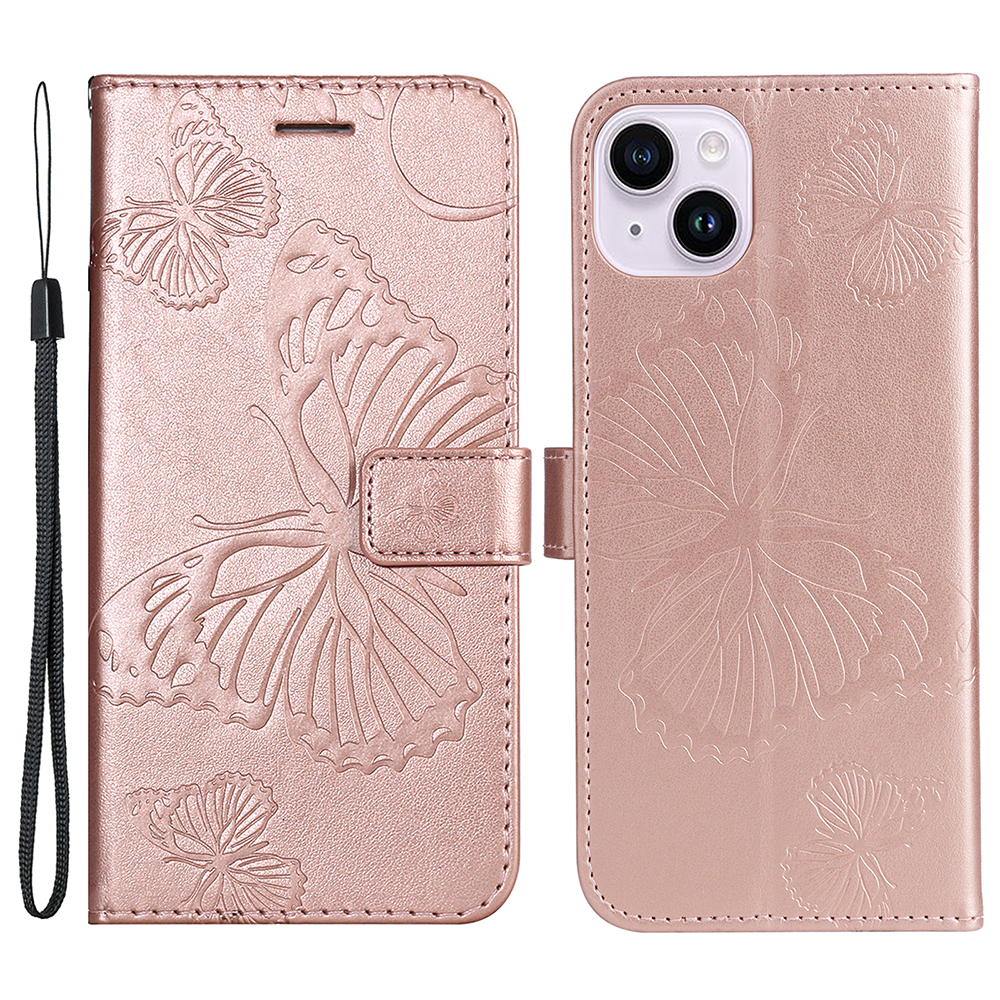 KT Spruding Flower Series-2 Für Iphone 15 Plus Telefonhülle Schmetterling Abdruck Leder Brieftasche Anti-drop-abdeckung - Roségold, iPhone 15 Plus
KT Spruding Flower Series-2 Für Iphone 15 Plus Telefonhülle Schmetterling Abdruck Leder Brieftasche Anti-drop-abdeckung - Roségold, iPhone 15 Plus