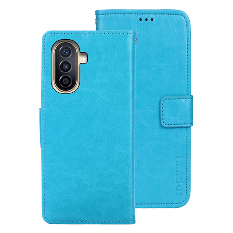 Idewei Für Huawei Nova Y71 4g / Y70 Plus 4g / Y70 4G Handy Shell Brieftasche Verrückte Pferde Texturstand Leder Telefonabdeckung - Himmelblau, Huawei nova Y71 4G
Idewei Für Huawei Nova Y71 4g / Y70 Plus 4g / Y70 4G Handy Shell Brieftasche Verrückte Pferde Texturstand Leder Telefonabdeckung - Himmelblau, Huawei nova Y71 4G