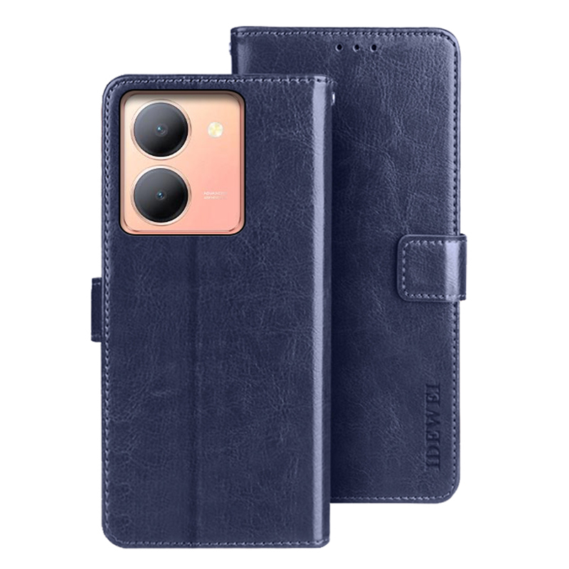 Idewei Für Vivo Y78 5g / Y36 5G Crazy Horse Texture Ständer Telefon Deckung Ledermagnetische Telefonhülle - Dunkelblau, vivo Y78 5G
Idewei Für Vivo Y78 5g / Y36 5G Crazy Horse Texture Ständer Telefon Deckung Ledermagnetische Telefonhülle - Dunkelblau, vivo Y78 5G