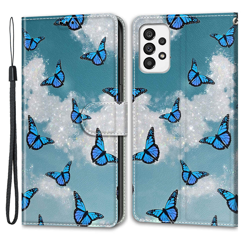 Für Samsung Galaxy A73 5G Kartenhalter Stand PU Leder -häuse Muster Gedrucktes Telefonabzug Mit Riemen - Schmetterlinge, Samsung Galaxy A73 5G
Für Samsung Galaxy A73 5G Kartenhalter Stand PU Leder -häuse Muster Gedrucktes Telefonabzug Mit Riemen - Schmetterlinge, Samsung Galaxy A73 5G