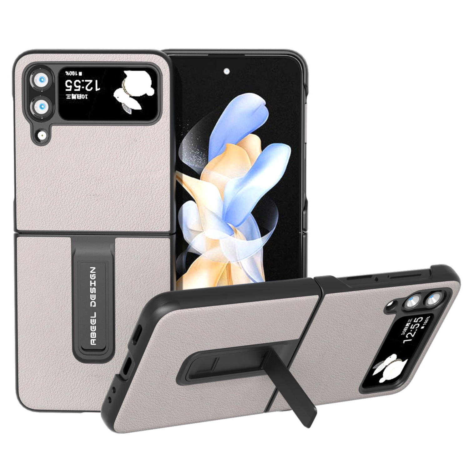 ABEEL Für Samsung Galaxy Z Flip4 5G Echtes Kuhleder+pc Phone Hülle Klappständer Abdeckung - Grau, Galaxy Z Flip4 5G
ABEEL Für Samsung Galaxy Z Flip4 5G Echtes Kuhleder+pc Phone Hülle Klappständer Abdeckung - Grau, Galaxy Z Flip4 5G