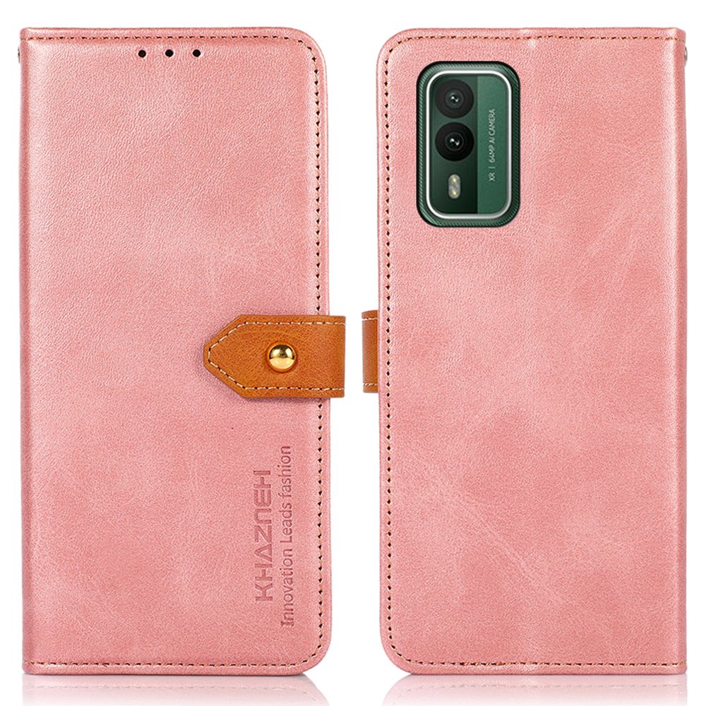 Khazneh Für Nokia XR21 Wallet Cowhide Textur PU Leder Anti-kratzer-shell-telefonständer Cover - Roségold, Nokia XR21
Khazneh Für Nokia XR21 Wallet Cowhide Textur PU Leder Anti-kratzer-shell-telefonständer Cover - Roségold, Nokia XR21