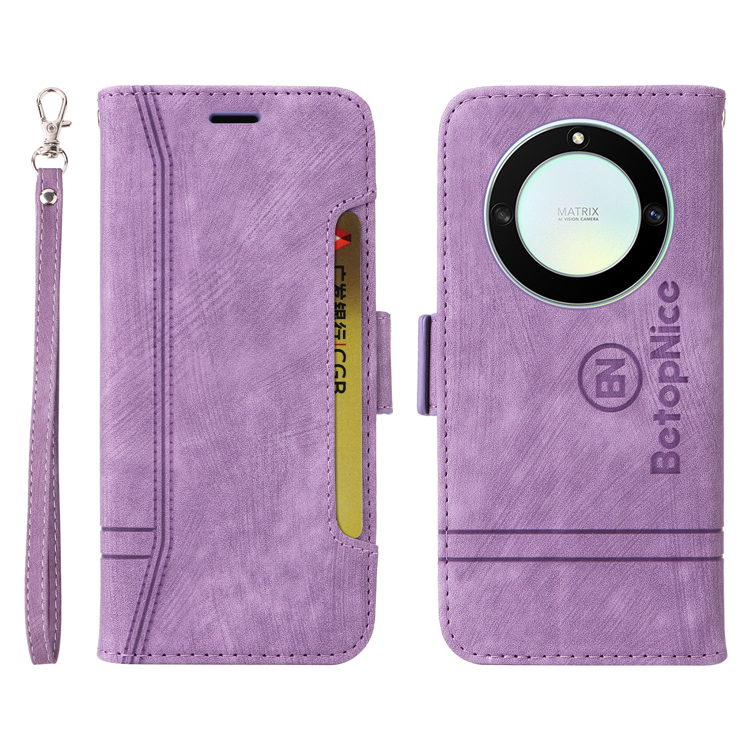 Betopnice 001 Für Ehren X9a 5g / X40 5g / Magic5 Lite 5G Stoßdämpfer Hülle Stitching Eingeprägter PU Leder Brieftasche Telefonabdeckung - Lila, Honor X9a 5G
Betopnice 001 Für Ehren X9a 5g / X40 5g / Magic5 Lite 5G Stoßdämpfer Hülle Stitching Eingeprägter PU Leder Brieftasche Telefonabdeckung - Lila, Honor X9a 5G