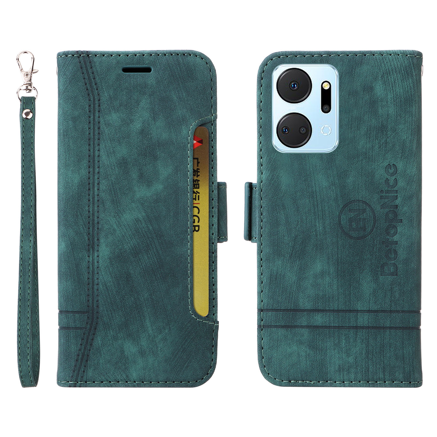 Betopnice 001 Für Vivo Y02 4g / Y11 (2023) / Y02A 4G Protective Coverniesstitching Geprägte PU Leder Brieftaschenhülle - Grün, vivo Y02 4G
Betopnice 001 Für Vivo Y02 4g / Y11 (2023) / Y02A 4G Protective Coverniesstitching Geprägte PU Leder Brieftaschenhülle - Grün, vivo Y02 4G