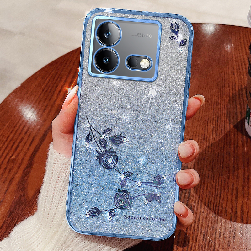Für Vivo Iqoo Neo8 5g / Neo8 Pro 5G Gradient Handy Fall Strassblume Glitzer TPU -abdeckung - Blau, vivo iQOO Neo8 5G
Für Vivo Iqoo Neo8 5g / Neo8 Pro 5G Gradient Handy Fall Strassblume Glitzer TPU -abdeckung - Blau, vivo iQOO Neo8 5G