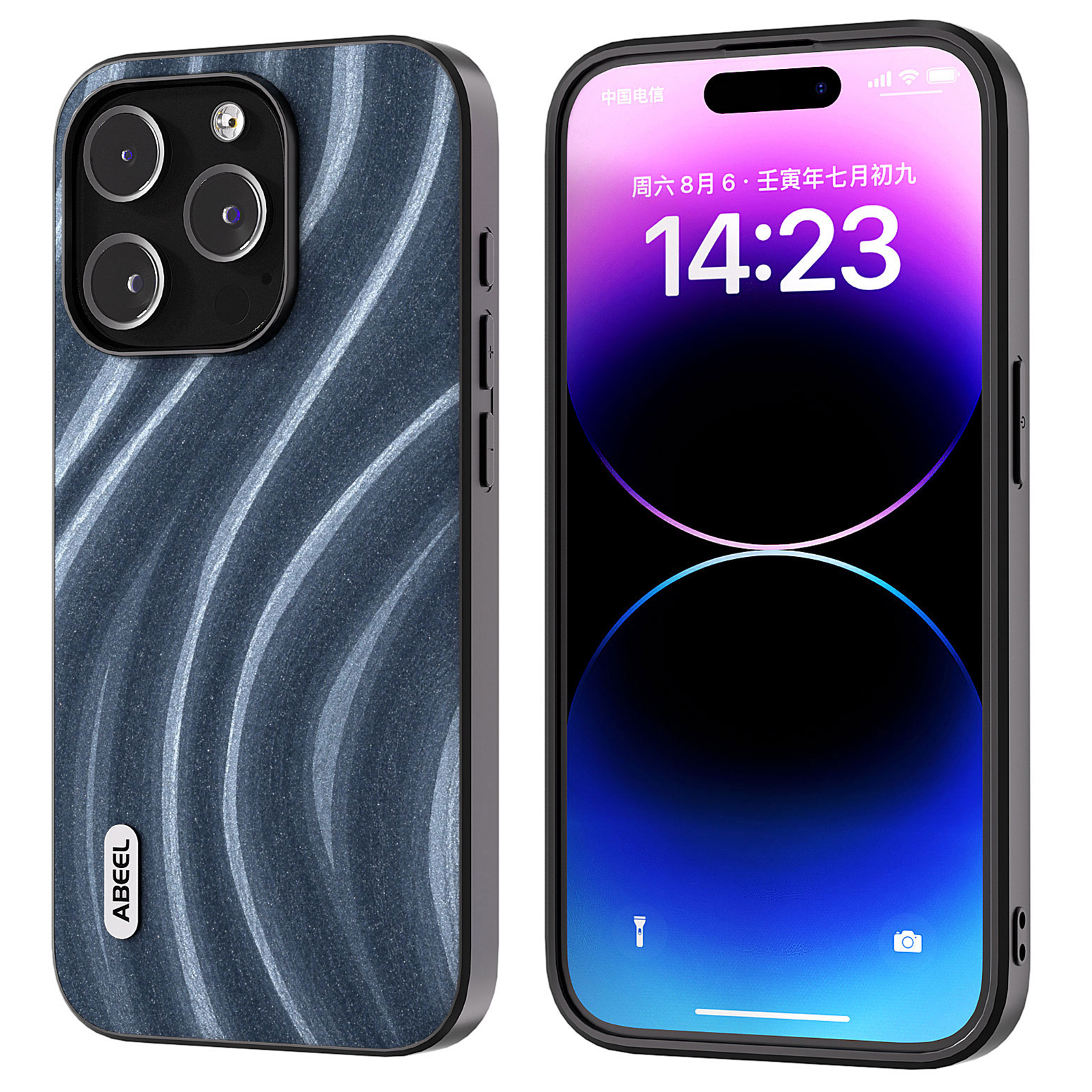 ABEEL Milky Way-serie Für Iphone 15 Pro Back Cover PU Leder Beschichtete PC+TPU Anti-kratzer-telefonhülle - Blau, iPhone 15 Pro
ABEEL Milky Way-serie Für Iphone 15 Pro Back Cover PU Leder Beschichtete PC+TPU Anti-kratzer-telefonhülle - Blau, iPhone 15 Pro