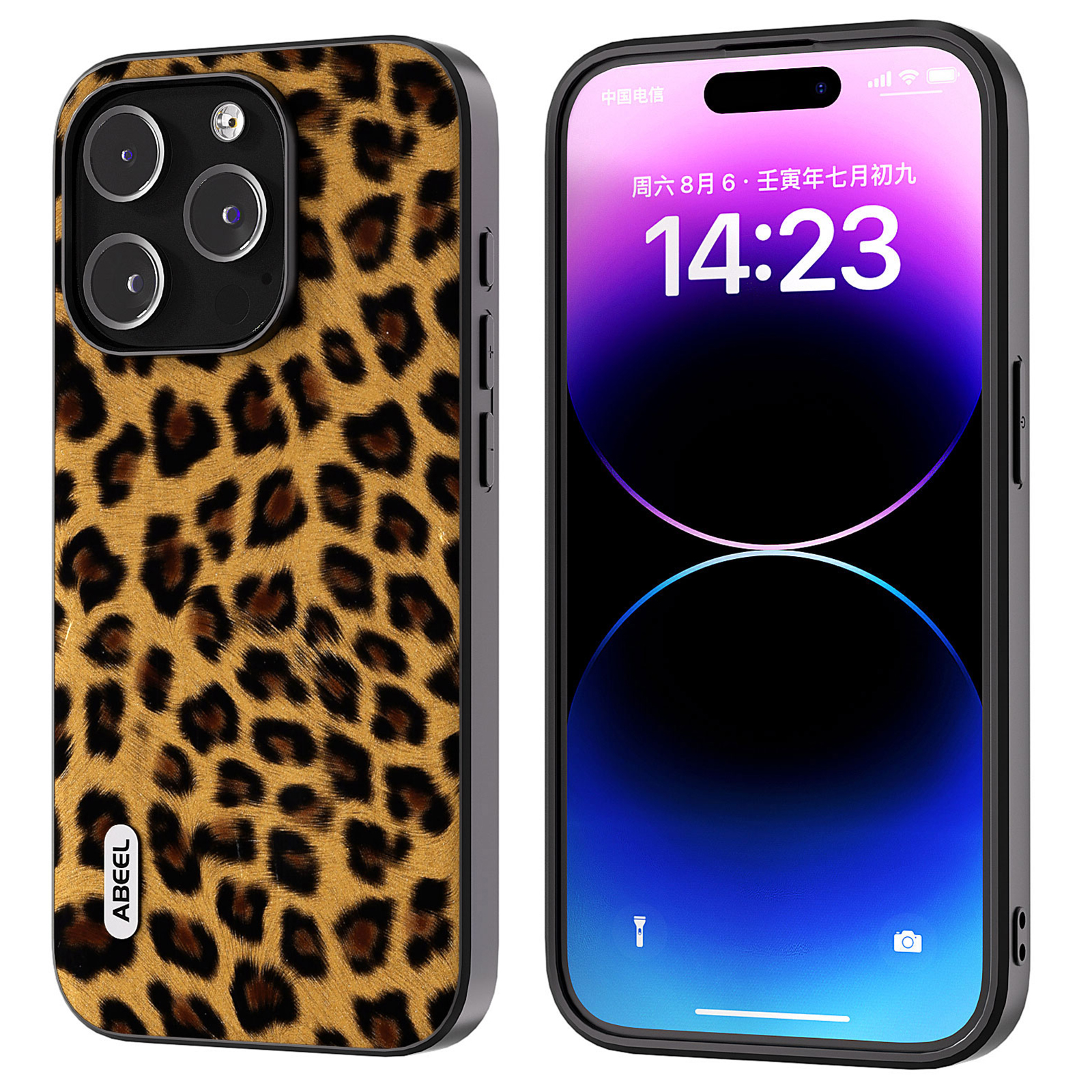 Abeel Für Iphone 15 Pro Max Leopard Muster Phone Hülle PU Leder + PC + TPU Slim Cover - Gold, iPhone 15 Pro Max
Abeel Für Iphone 15 Pro Max Leopard Muster Phone Hülle PU Leder + PC + TPU Slim Cover - Gold, iPhone 15 Pro Max