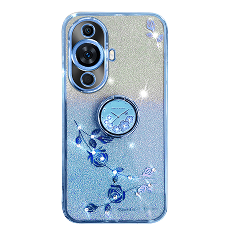 Für Huawei Nova 11 Pro / 11 Ultra -ring -kickstand TPU -abdeckungsblumenmuster Glitzer Telefonhülle - Blau, Huawei nova 11 Pro
Für Huawei Nova 11 Pro / 11 Ultra -ring -kickstand TPU -abdeckungsblumenmuster Glitzer Telefonhülle - Blau, Huawei nova 11 Pro