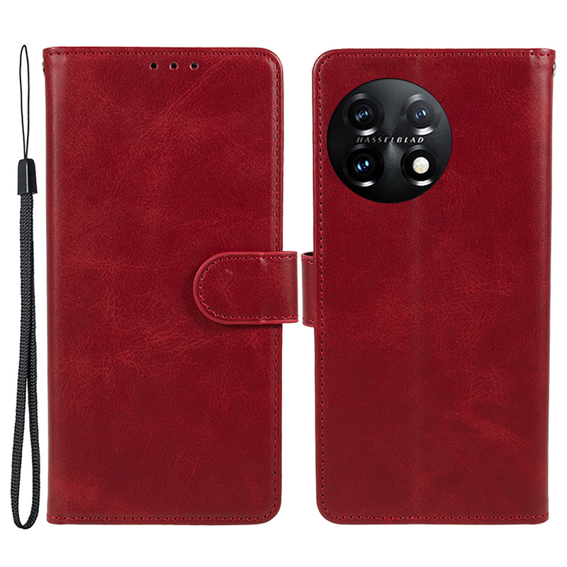 Kalbstextur Brieftasche Stand Phone Hülle Für OnePlus 11 5g, PU Leder + TPU -telefonabdeckung - Rot, OnePlus 11 5G
Kalbstextur Brieftasche Stand Phone Hülle Für OnePlus 11 5g, PU Leder + TPU -telefonabdeckung - Rot, OnePlus 11 5G
