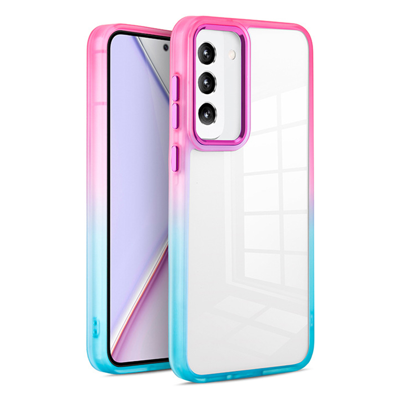 Für Samsung Galaxy S23 TPU+PC Anti-drogen-telefonkoffer-gradienten Transparenter Rückzugabdeckung - Rose+hellblau, Galaxy S23
Für Samsung Galaxy S23 TPU+PC Anti-drogen-telefonkoffer-gradienten Transparenter Rückzugabdeckung - Rose+hellblau, Galaxy S23
