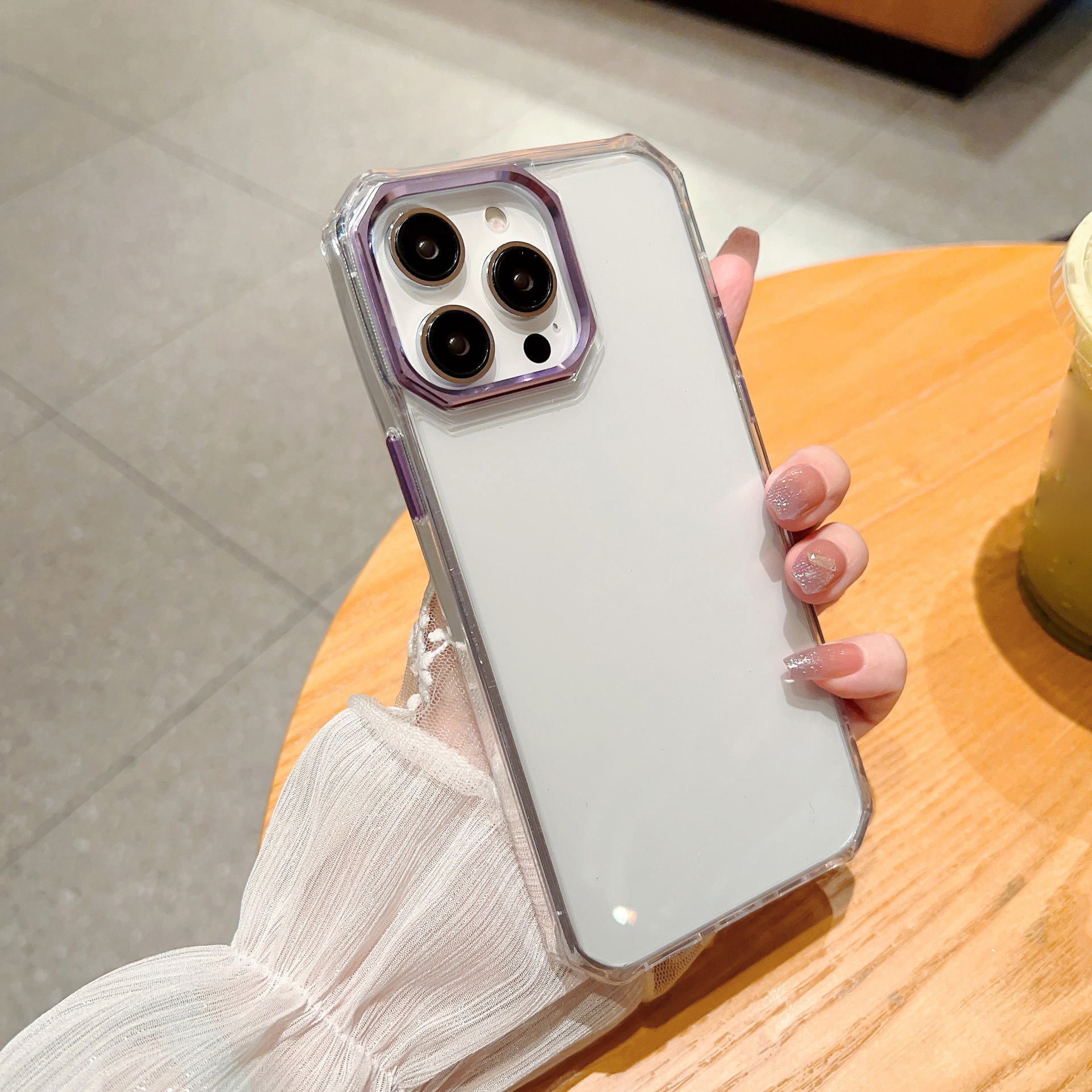 BulkSourcing Transparent Phone Case Für Iphone 12 Pro Max. 6,7 Zoll TPU+PC Slim Telefonschale Mit Metalllinsenrahmen (MOQ: 10) - Lila, iPhone 12 Pro Max
BulkSourcing Transparent Phone Case Für Iphone 12 Pro Max. 6,7 Zoll TPU+PC Slim Telefonschale Mit Metalllinsenrahmen (MOQ: 10) - Lila, iPhone 12 Pro Max