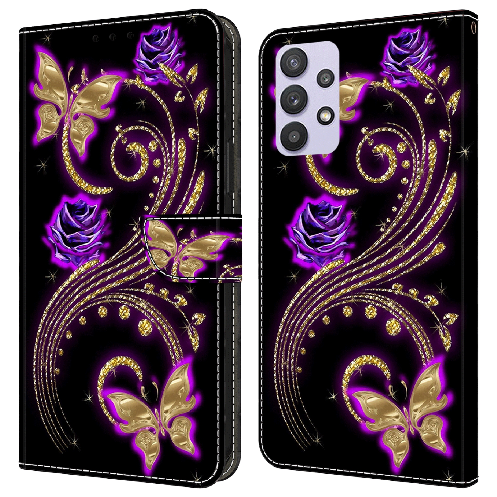 Für Samsung Galaxy A32 5G Leder -telefonhülle 3D -muster -druckständer Brieftasche Folio -abdeckung - Lilane Blumen / Schmetterlinge, Galaxy A32 5G
Für Samsung Galaxy A32 5G Leder -telefonhülle 3D -muster -druckständer Brieftasche Folio -abdeckung - Lilane Blumen / Schmetterlinge, Galaxy A32 5G