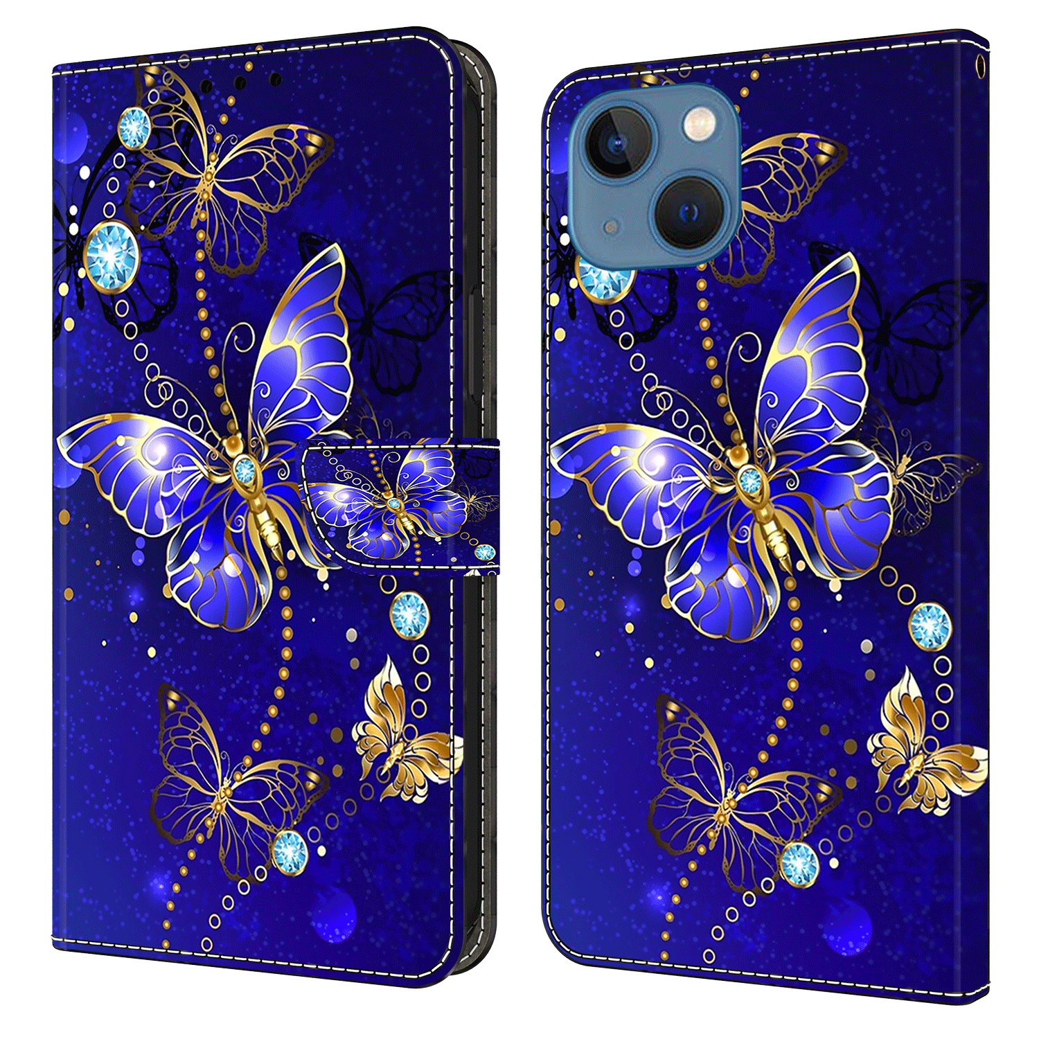 3D -muster Gedrucktes Telefonhülle Für Iphone 14 Plus, Brieftasche PU Leder Flip Cover - Diamond Butterfly, iPhone 14 Plus
3D -muster Gedrucktes Telefonhülle Für Iphone 14 Plus, Brieftasche PU Leder Flip Cover - Diamond Butterfly, iPhone 14 Plus