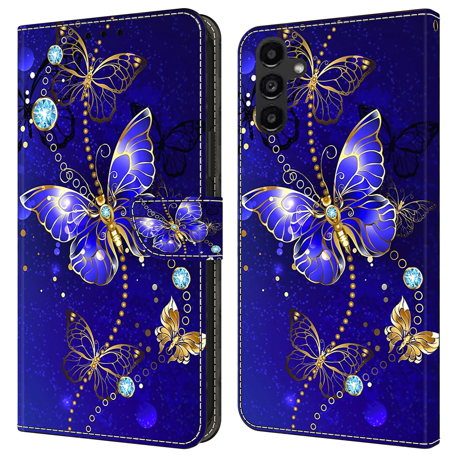 Für Samsung Galaxy A14 4G / 5g Leder Brieftasche Hülle Ständer 3D Muster Druckschutzhilfeabdeckung - Diamond Butterfly, Galaxy A14 4G
Für Samsung Galaxy A14 4G / 5g Leder Brieftasche Hülle Ständer 3D Muster Druckschutzhilfeabdeckung - Diamond Butterfly, Galaxy A14 4G
