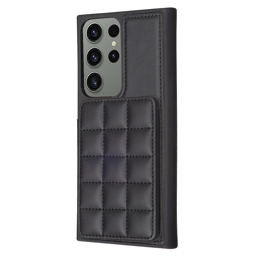 Style-BF24 Für Samsung Galaxy S23 Ultra Kickstand PU Lederbeschichtete Tpu-kartonhalter-telefonabdeckung - Schwarz, Galaxy S23 Ultra
Style-BF24 Für Samsung Galaxy S23 Ultra Kickstand PU Lederbeschichtete Tpu-kartonhalter-telefonabdeckung - Schwarz, Galaxy S23 Ultra