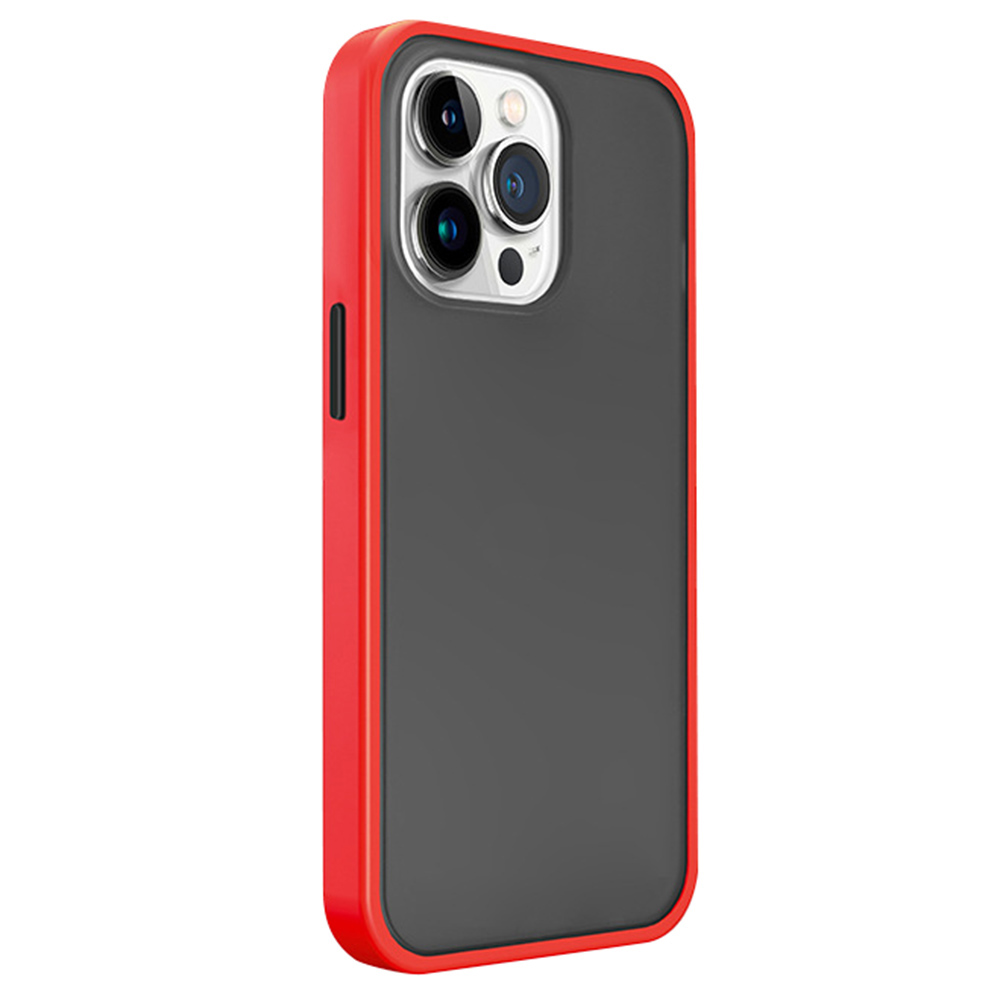 Für Iphone 13 Pro Pc+tpu-telefonhülle Translucent Matte Anti-fingerabdruckabdeckung - Rot, iPhone 13 Pro
Für Iphone 13 Pro Pc+tpu-telefonhülle Translucent Matte Anti-fingerabdruckabdeckung - Rot, iPhone 13 Pro