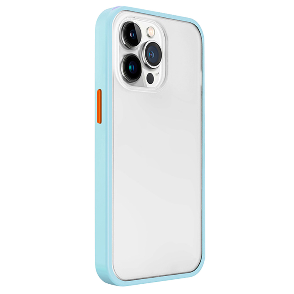 Für Iphone 13 Pro Pc+tpu-telefonhülle Translucent Matte Anti-fingerabdruckabdeckung - Baby Blau, iPhone 13 Pro
Für Iphone 13 Pro Pc+tpu-telefonhülle Translucent Matte Anti-fingerabdruckabdeckung - Baby Blau, iPhone 13 Pro