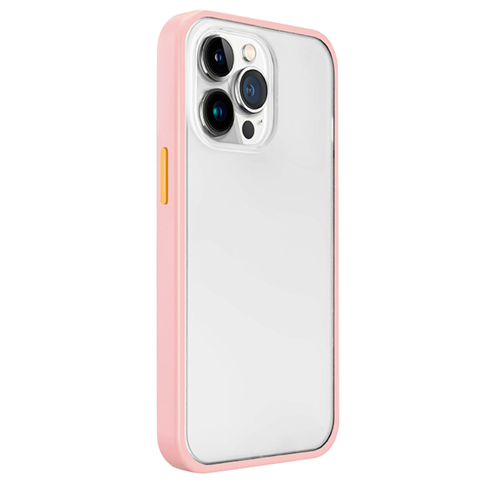 Für Iphone 14 Pro Frosted Transucent Back Phone Case TPU+PC Anti-scratch-abdeckung - Rosa, iPhone 14 Pro
Für Iphone 14 Pro Frosted Transucent Back Phone Case TPU+PC Anti-scratch-abdeckung - Rosa, iPhone 14 Pro