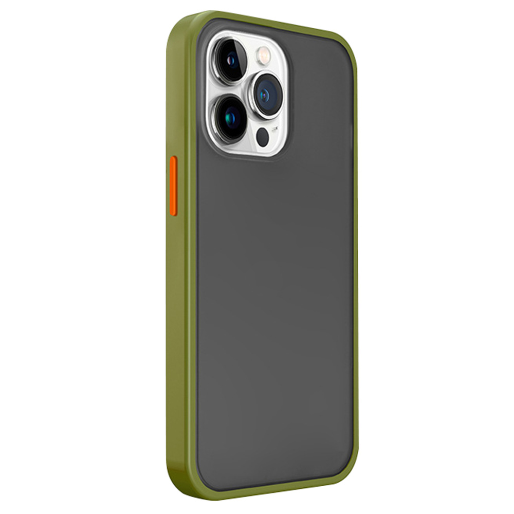 Für Iphone 12 / 12 Pro TPU+PC Phone Case Durchscheinende Matte Schutzabdeckung - Armeegrün, iPhone 12
Für Iphone 12 / 12 Pro TPU+PC Phone Case Durchscheinende Matte Schutzabdeckung - Armeegrün, iPhone 12