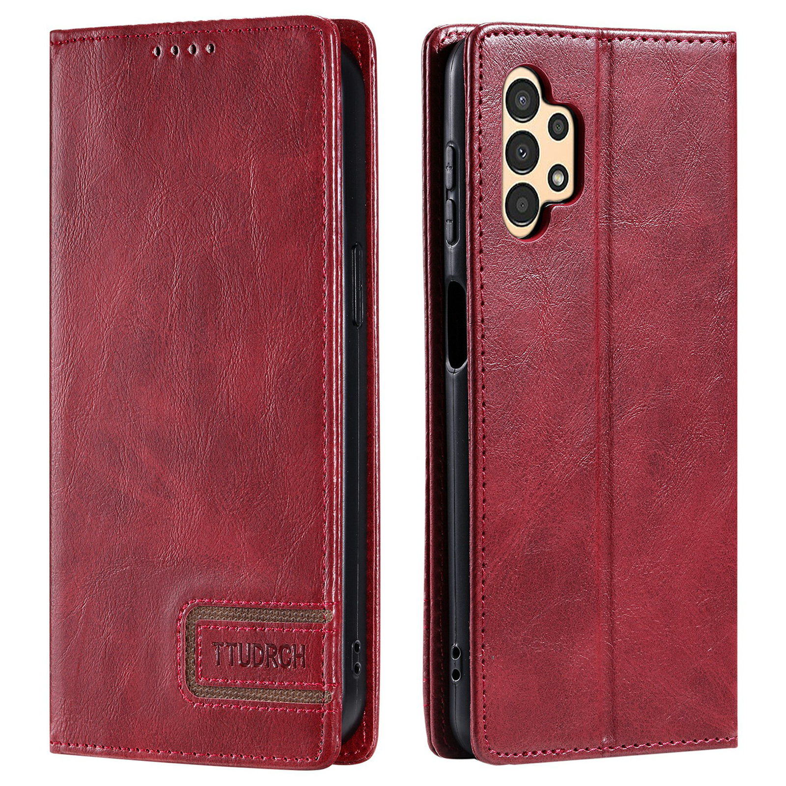 Ttudrch Style 007 Für Samsung Galaxy A32 4G (EU -version) Stand Wallet Phone Cover RFID -blockierung Von Lederhülsen - Weinrot, Samsung Galaxy A32 4G (EU Version)
Ttudrch Style 007 Für Samsung Galaxy A32 4G (EU -version) Stand Wallet Phone Cover RFID -blockierung Von Lederhülsen - Weinrot, Samsung Galaxy A32 4G (EU Version)
