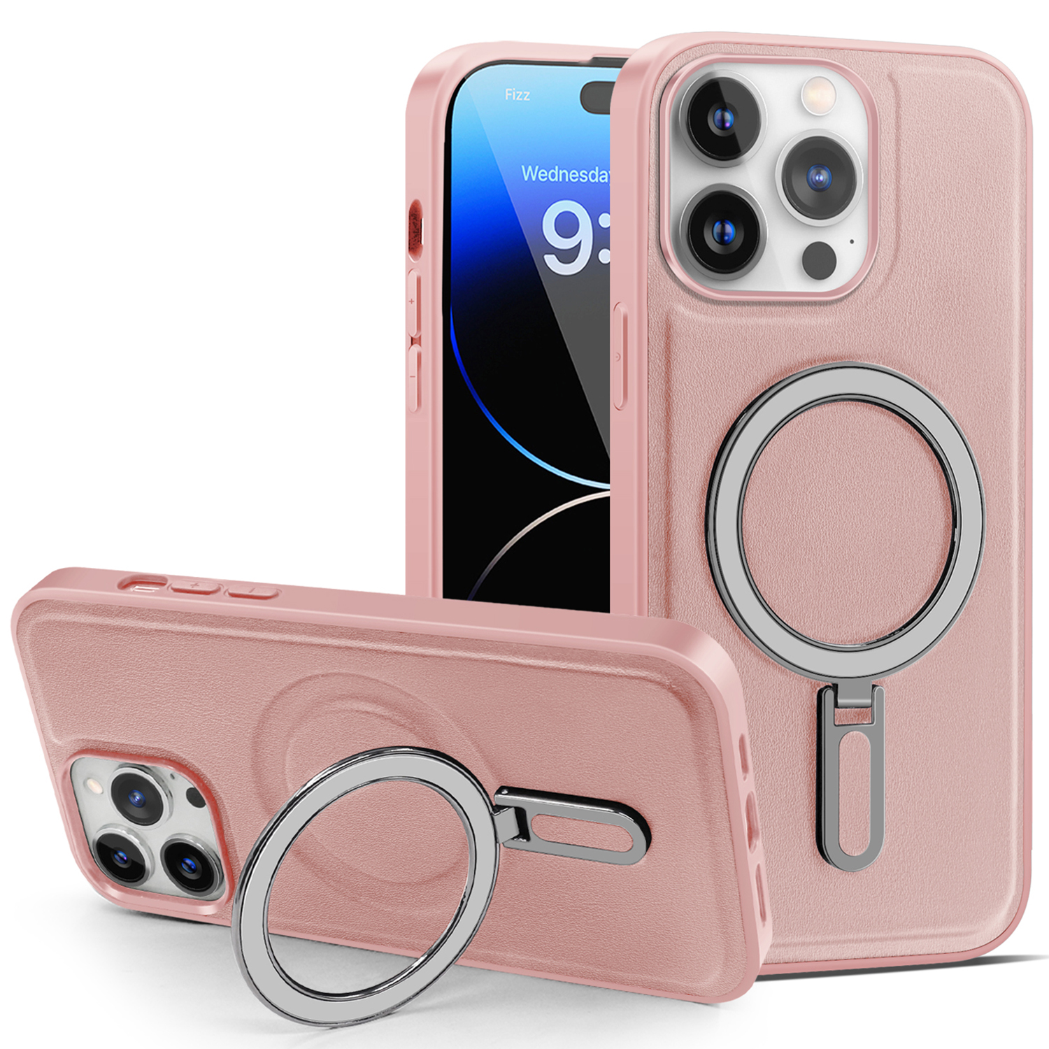 Für Das Iphone 14 Pro Magnetic Kickstand Cover PU -leder -pc+tpu Schockdelie -telefonhülle - Rosa, iPhone 14 Pro
Für Das Iphone 14 Pro Magnetic Kickstand Cover PU -leder -pc+tpu Schockdelie -telefonhülle - Rosa, iPhone 14 Pro