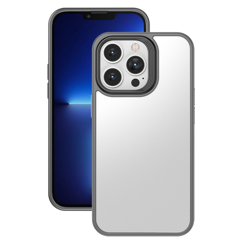 Für Iphone 13 Pro PC+TPU Skin-touch-telefonhülle Transucent Matte Anti-scratch-abdeckung - Grau, iPhone 13 Pro
Für Iphone 13 Pro PC+TPU Skin-touch-telefonhülle Transucent Matte Anti-scratch-abdeckung - Grau, iPhone 13 Pro