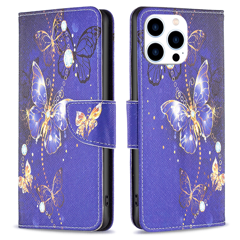 Musterdruckleder-hülle Für Iphone 15 Pro Max, Stand Wallet Anti-drop-telefonabdeckung - Lila Schmetterlinge, iPhone 15 Pro Max
Musterdruckleder-hülle Für Iphone 15 Pro Max, Stand Wallet Anti-drop-telefonabdeckung - Lila Schmetterlinge, iPhone 15 Pro Max