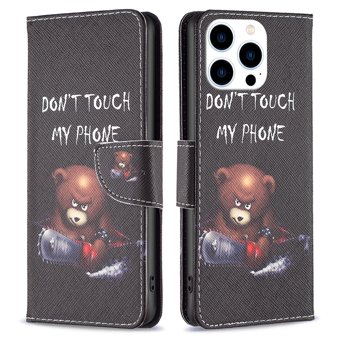 PU Ledermuster Druckbrieftasche Für Iphone 15 Pro, Stand Anti-drop-telefonabdeckung - Tragen, iPhone 15 Pro
PU Ledermuster Druckbrieftasche Für Iphone 15 Pro, Stand Anti-drop-telefonabdeckung - Tragen, iPhone 15 Pro